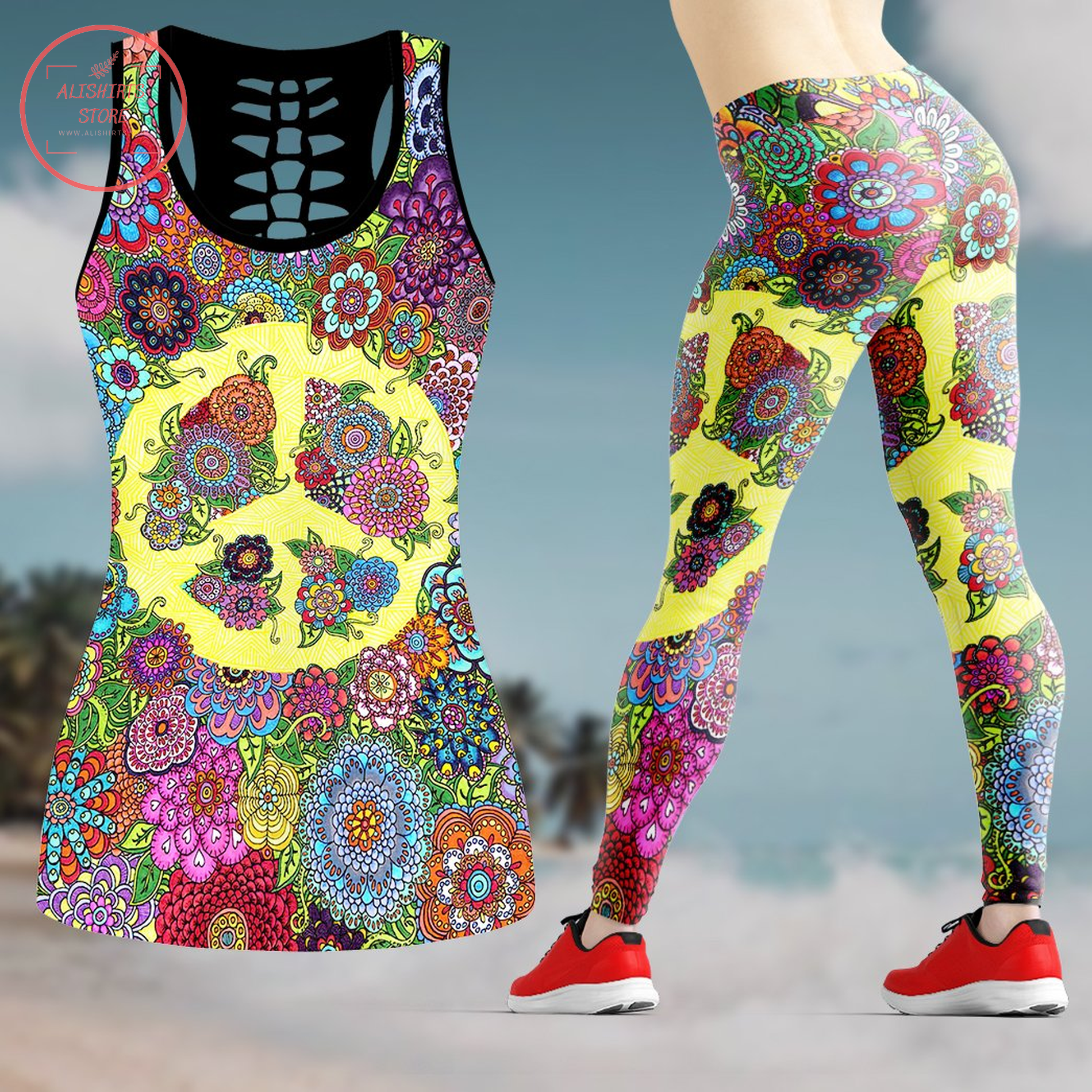 Hippie leggings & tanktop