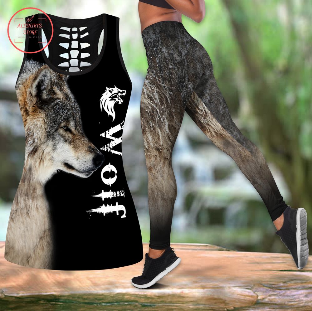 Wolf Lover Leggings & Tanktop