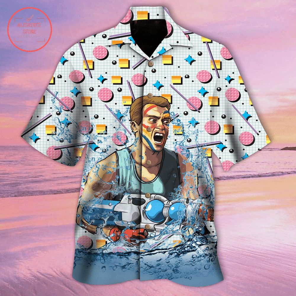 Arnold Schwarzenegger Hawaiian shirt