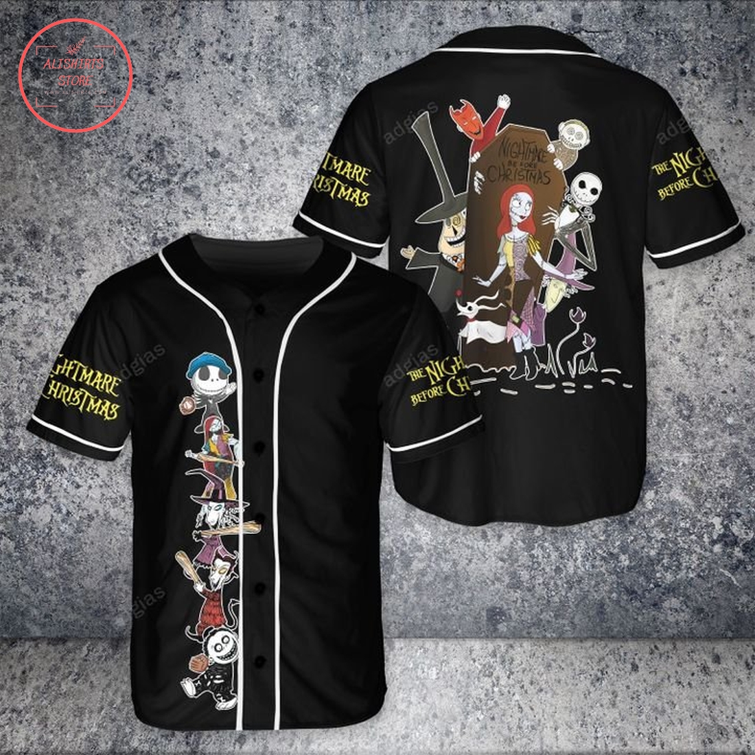 Jack Skellington baseball Jersey