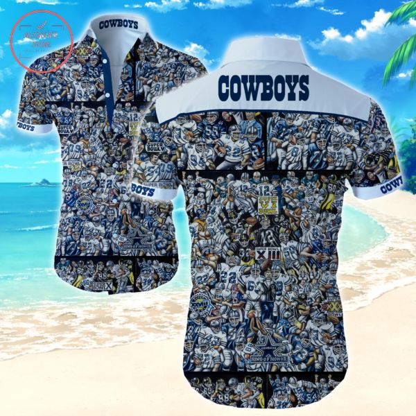 Dallas Cowboys Super Bowl XIII Hawaiian shirts