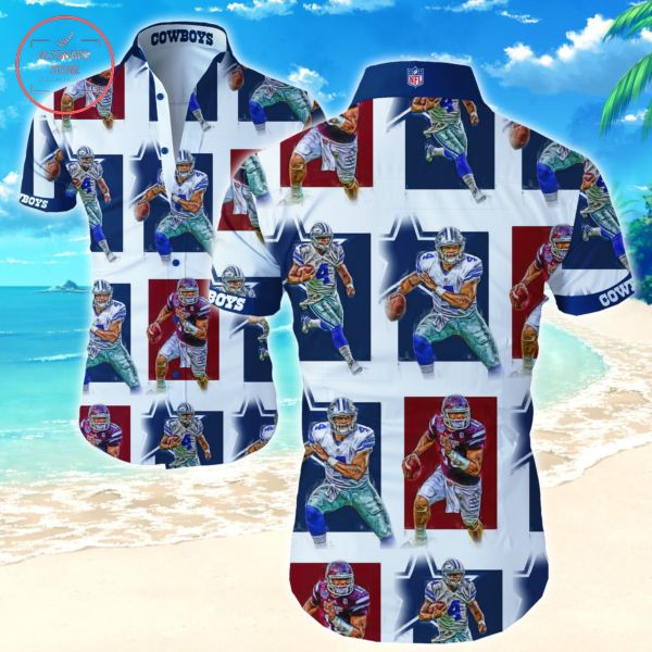 Dallas Cowboys' Dak Prescott Hawaiian shirts
