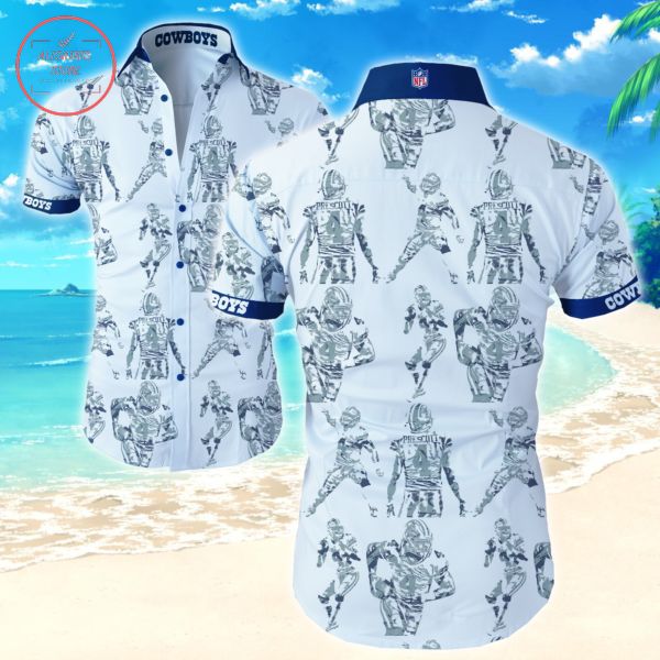 Dallas Cowboys Prescott Hawaiian shirts