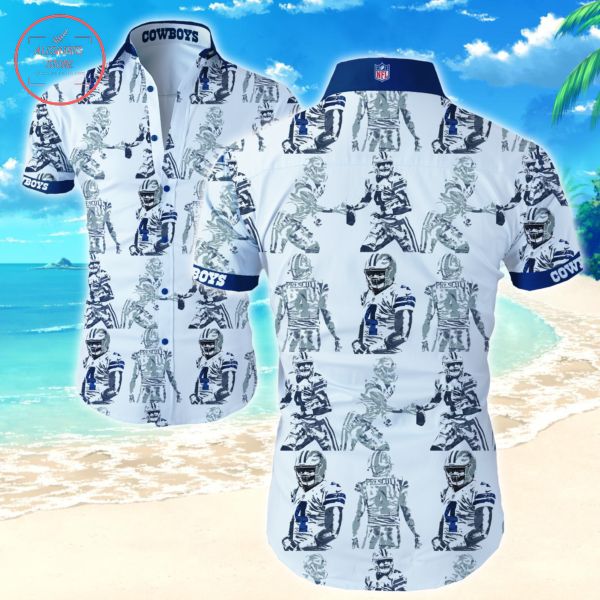 Dallas Cowboy players Hawaiian shirts