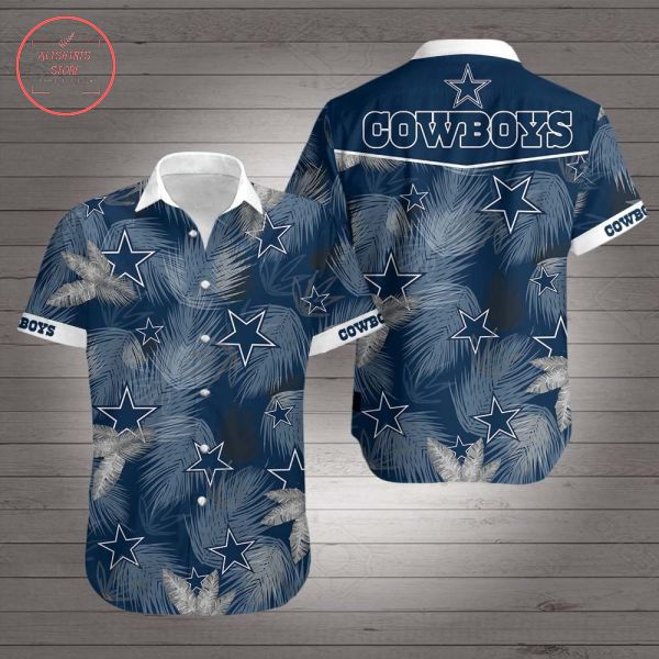 Dallas Cowboys simple Hawaiian shirts