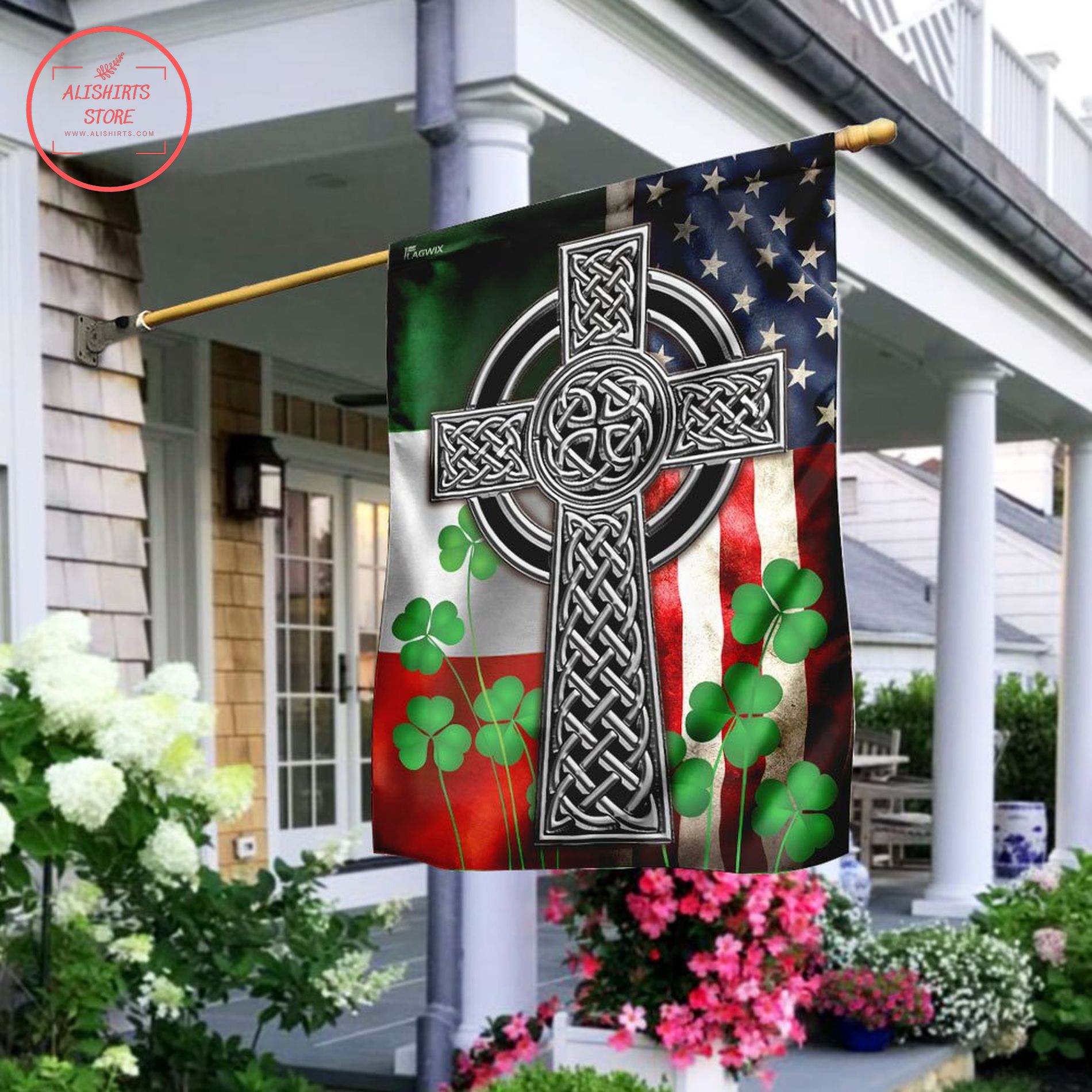 celtic cross flag