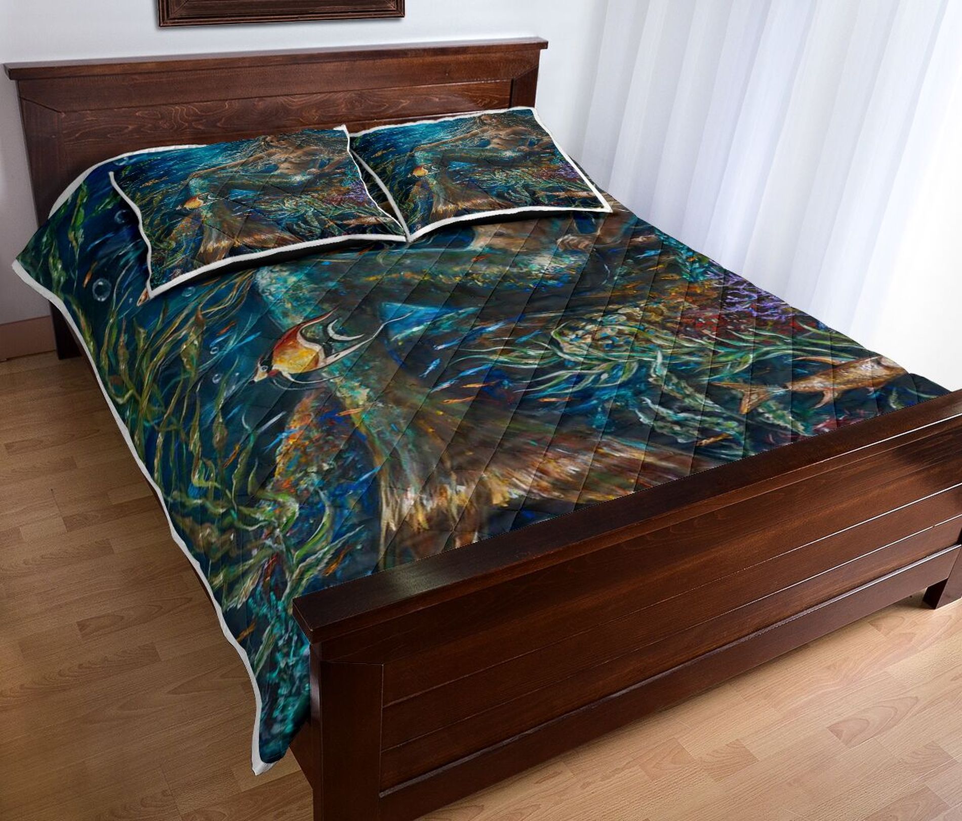 mermaid bed set