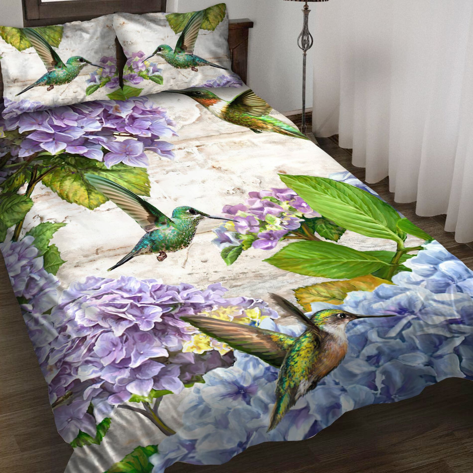 Flower & bird bedding sets