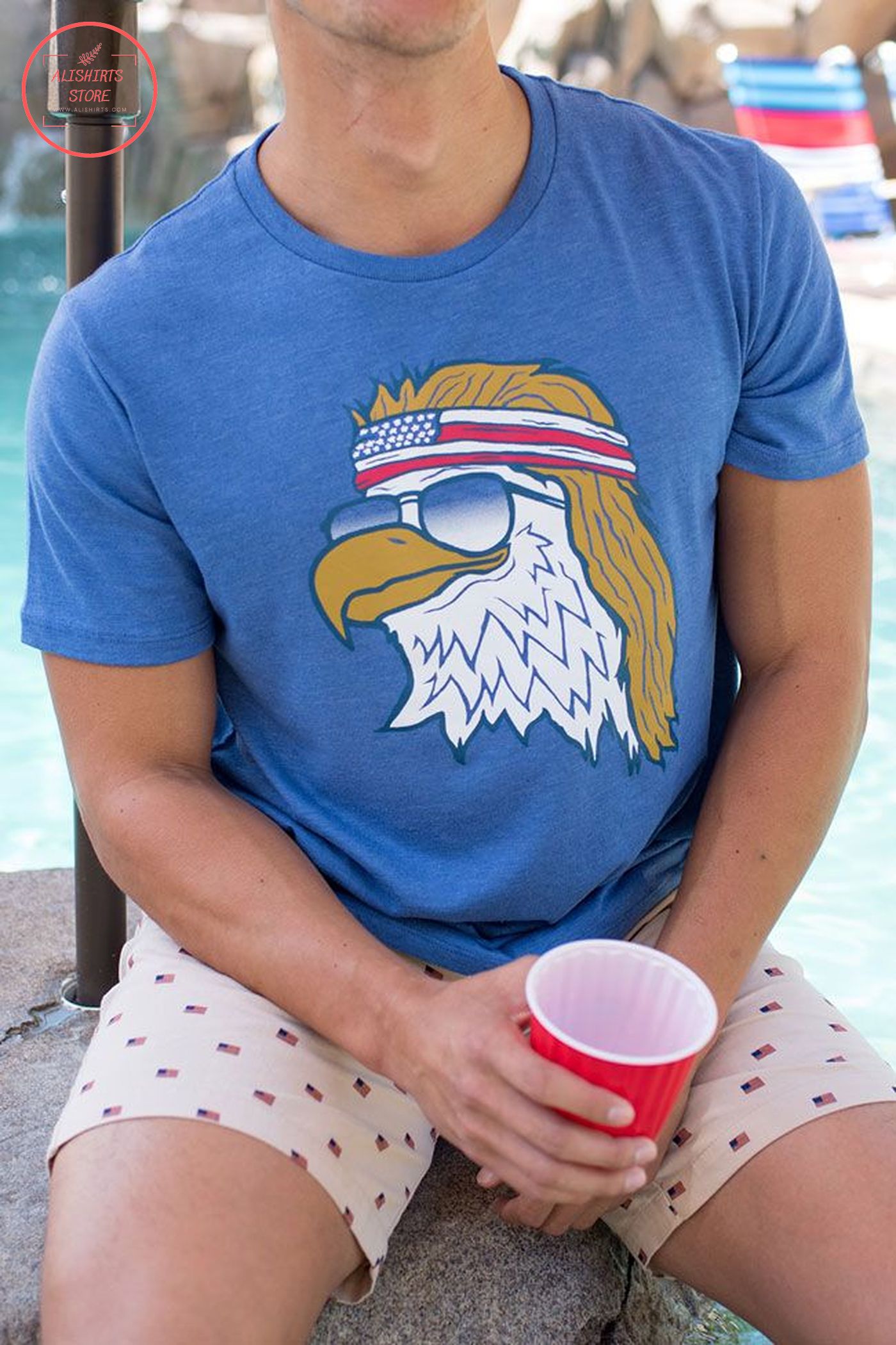 4th of July cool eagle shirts