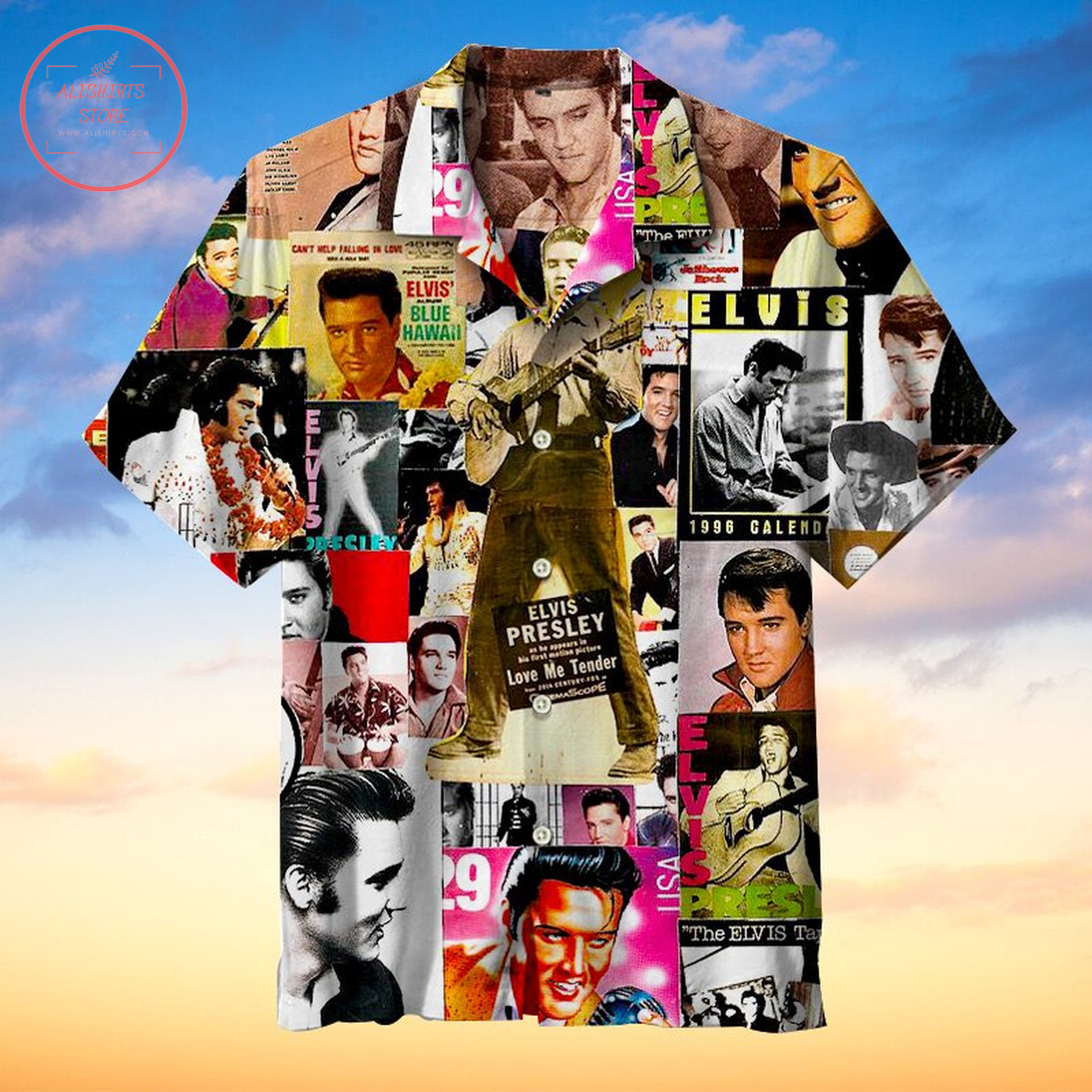 Elvis Presley album cover Hawaiian Shirts