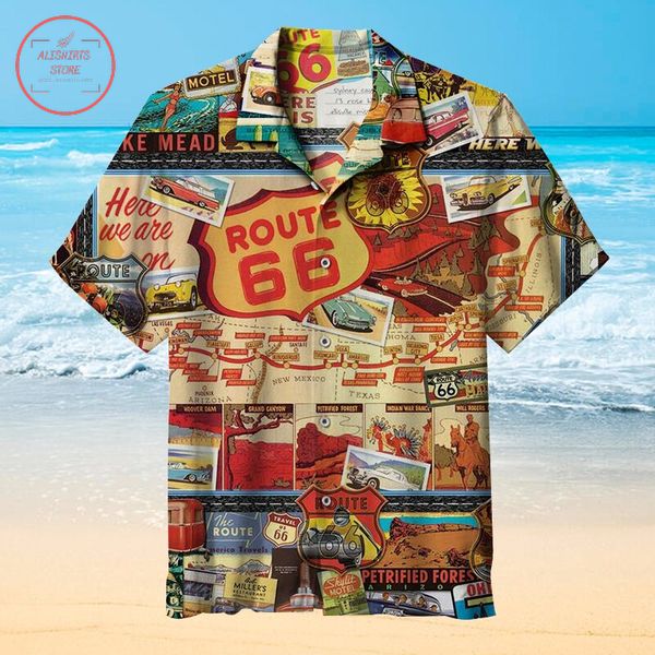 Route 66 Hawaiian shirts