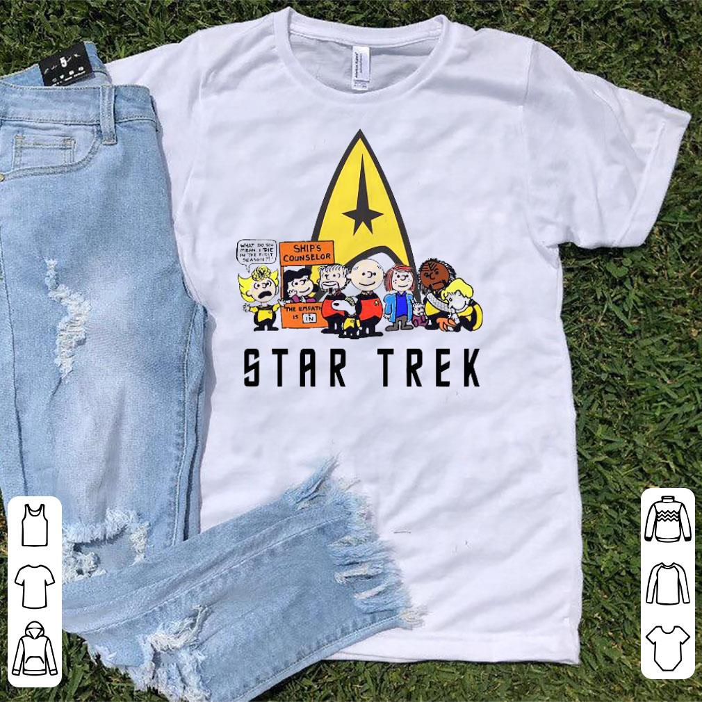 Snoopy and Friends Star Trek Funny Shirt