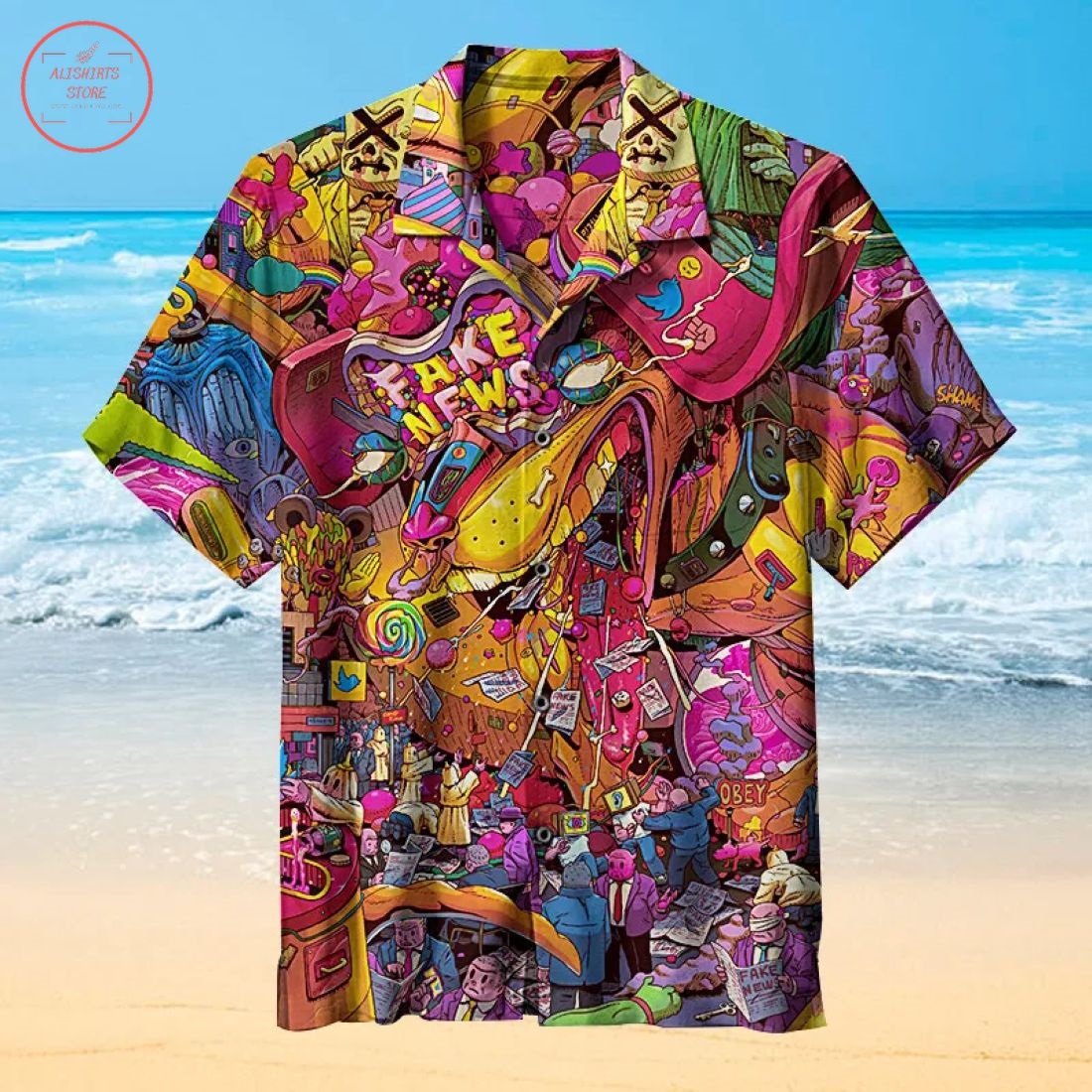 A Modern Dystopia Hawaiian Shirt