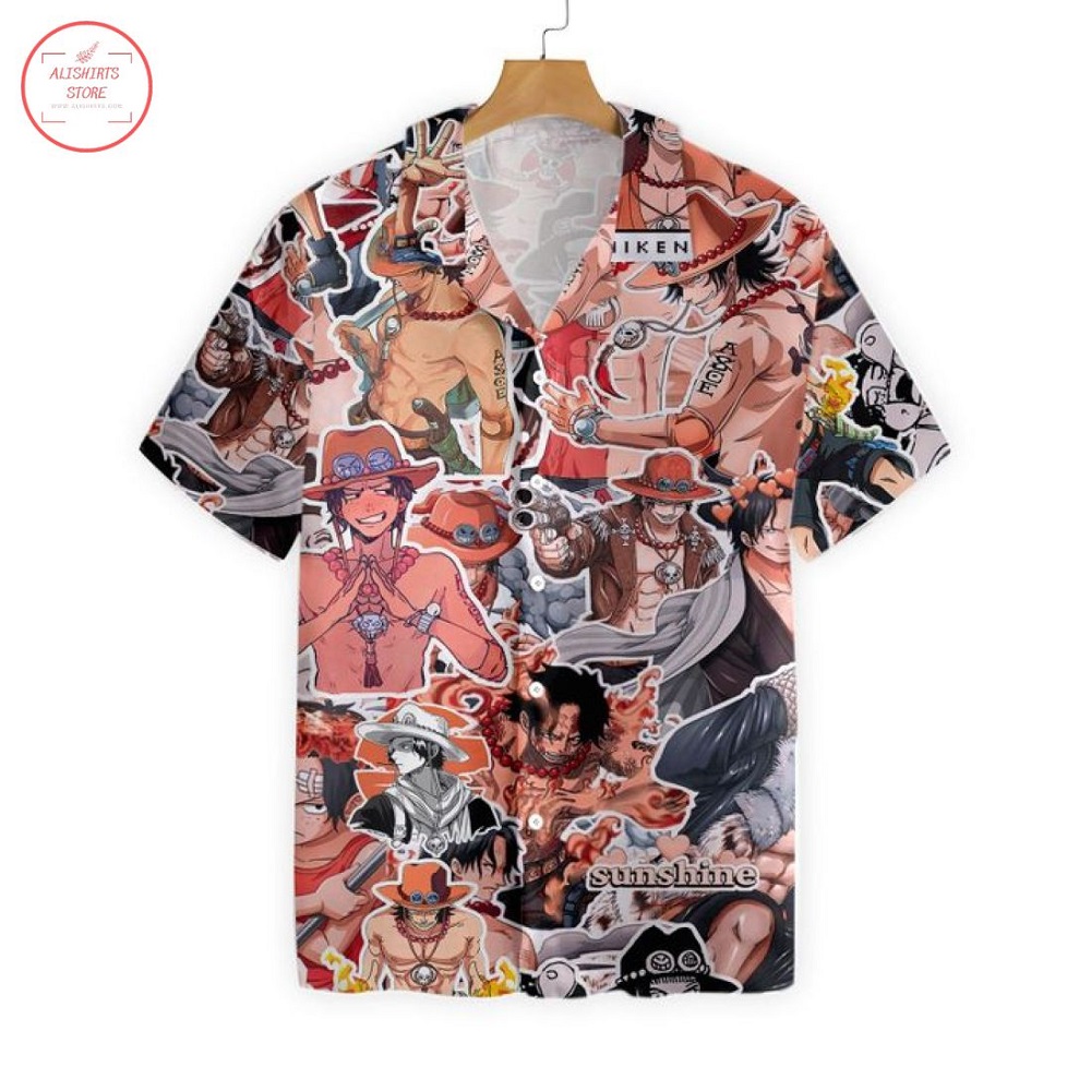 Ace One Piece Hawaiian Shirt