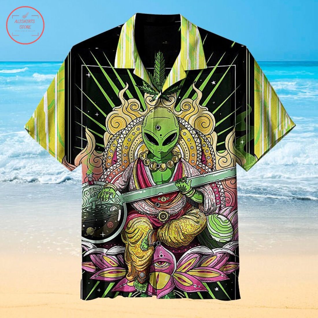 Amazing Alien Hawaiian Shirt