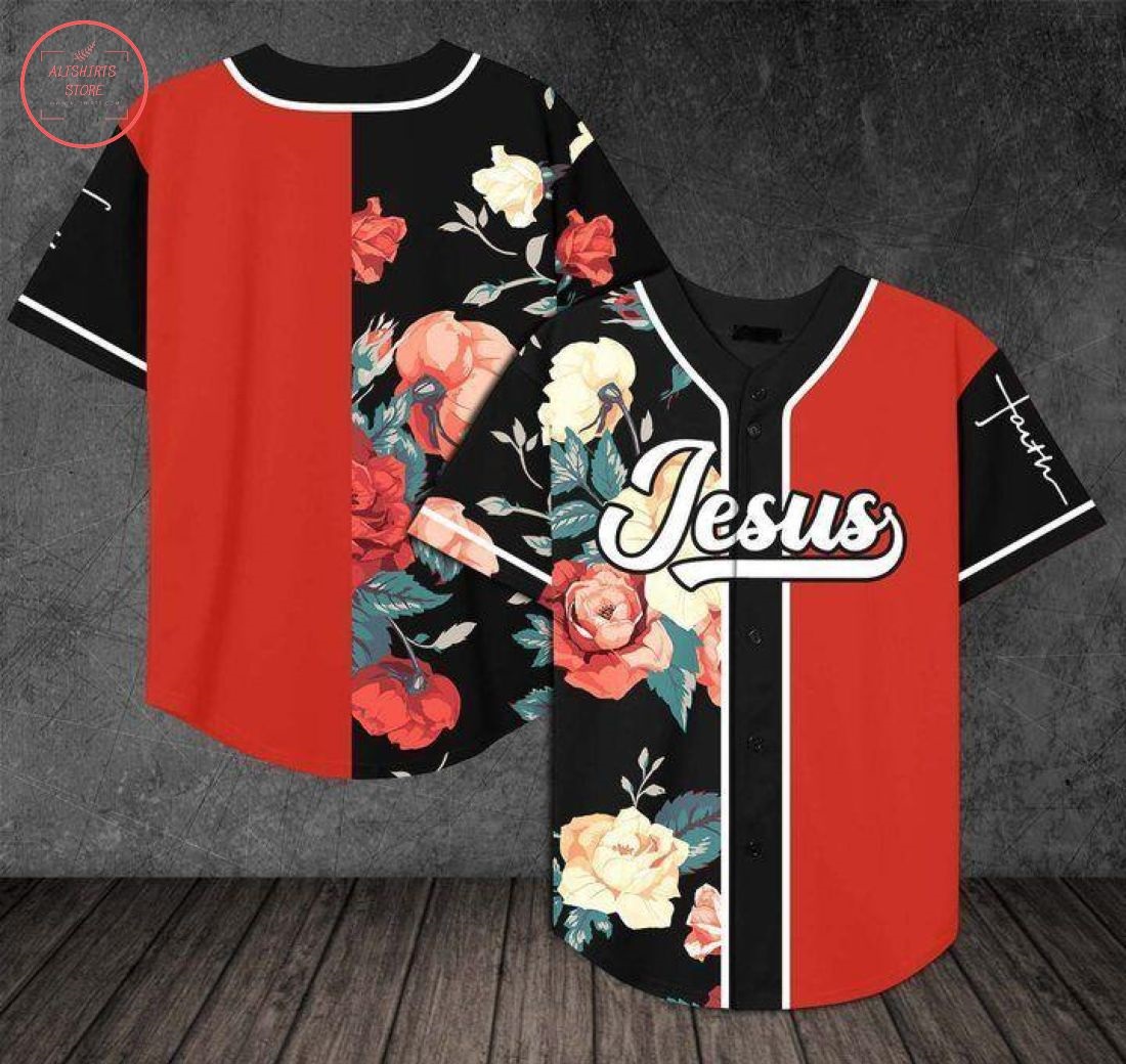 Amazing Jesus Rose Baseball Jersey