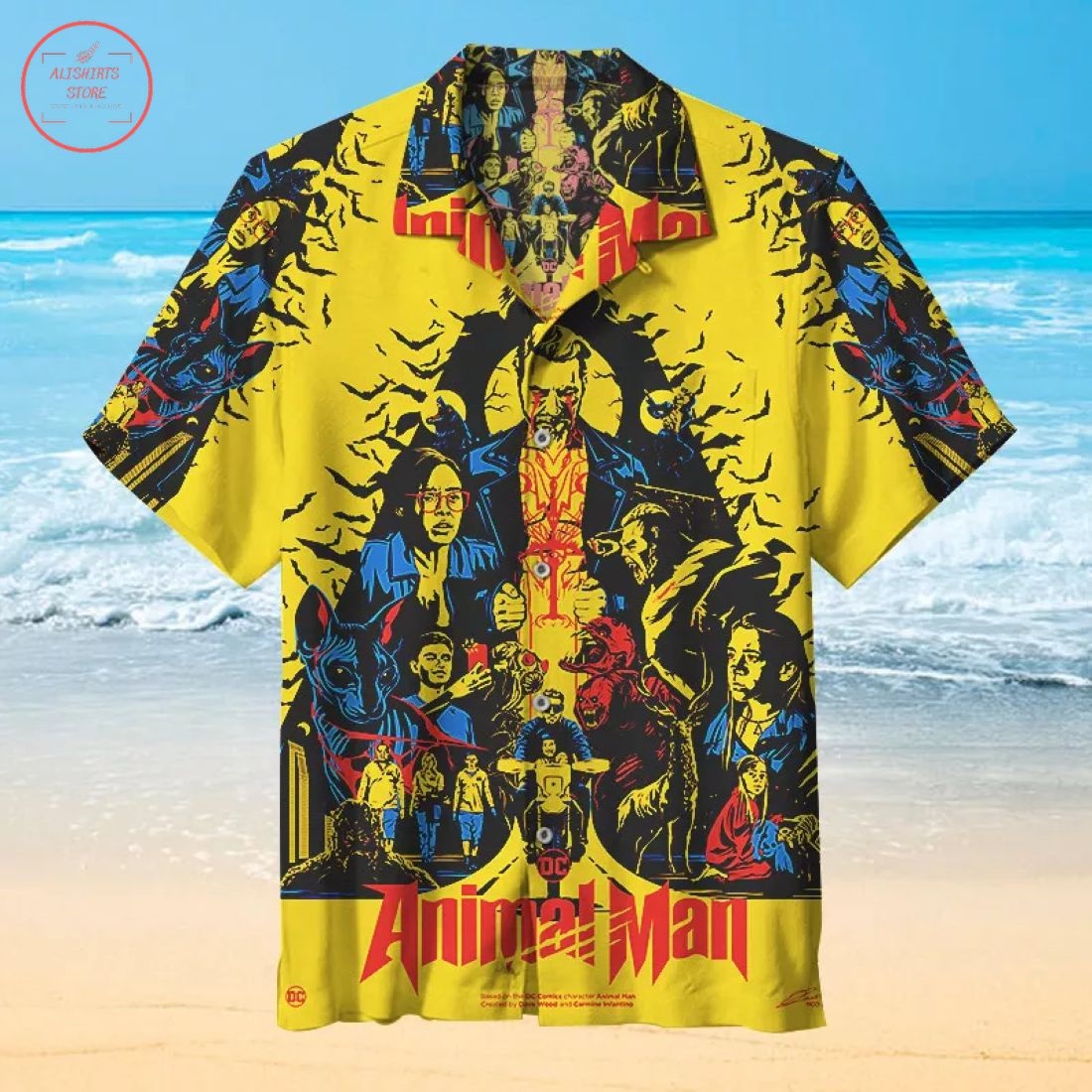 Animal Man Hawaiian Shirt