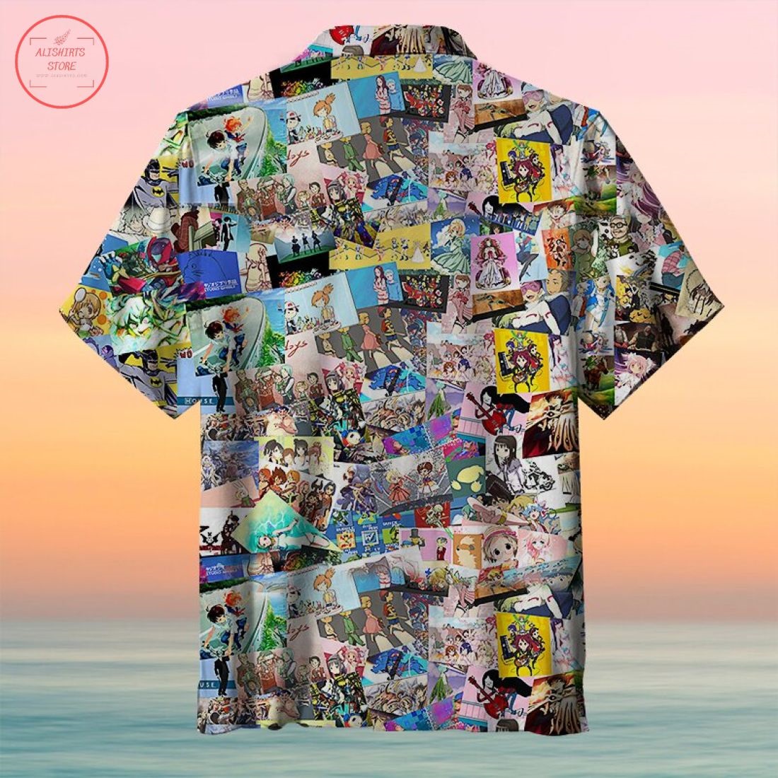 Anime stitching collection Hawaiian Shirts