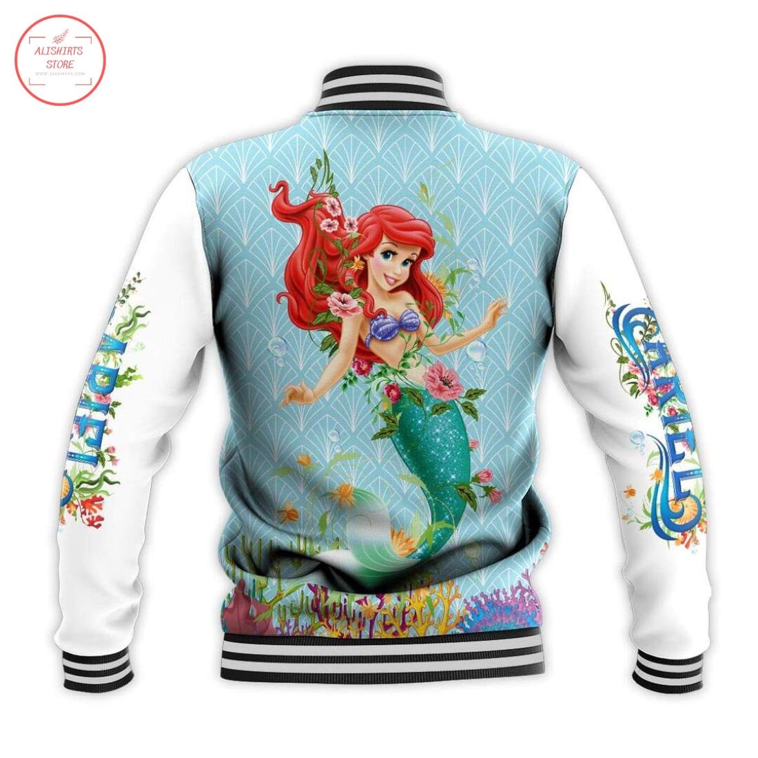 Ariel Disney Princess Letterman Jacket