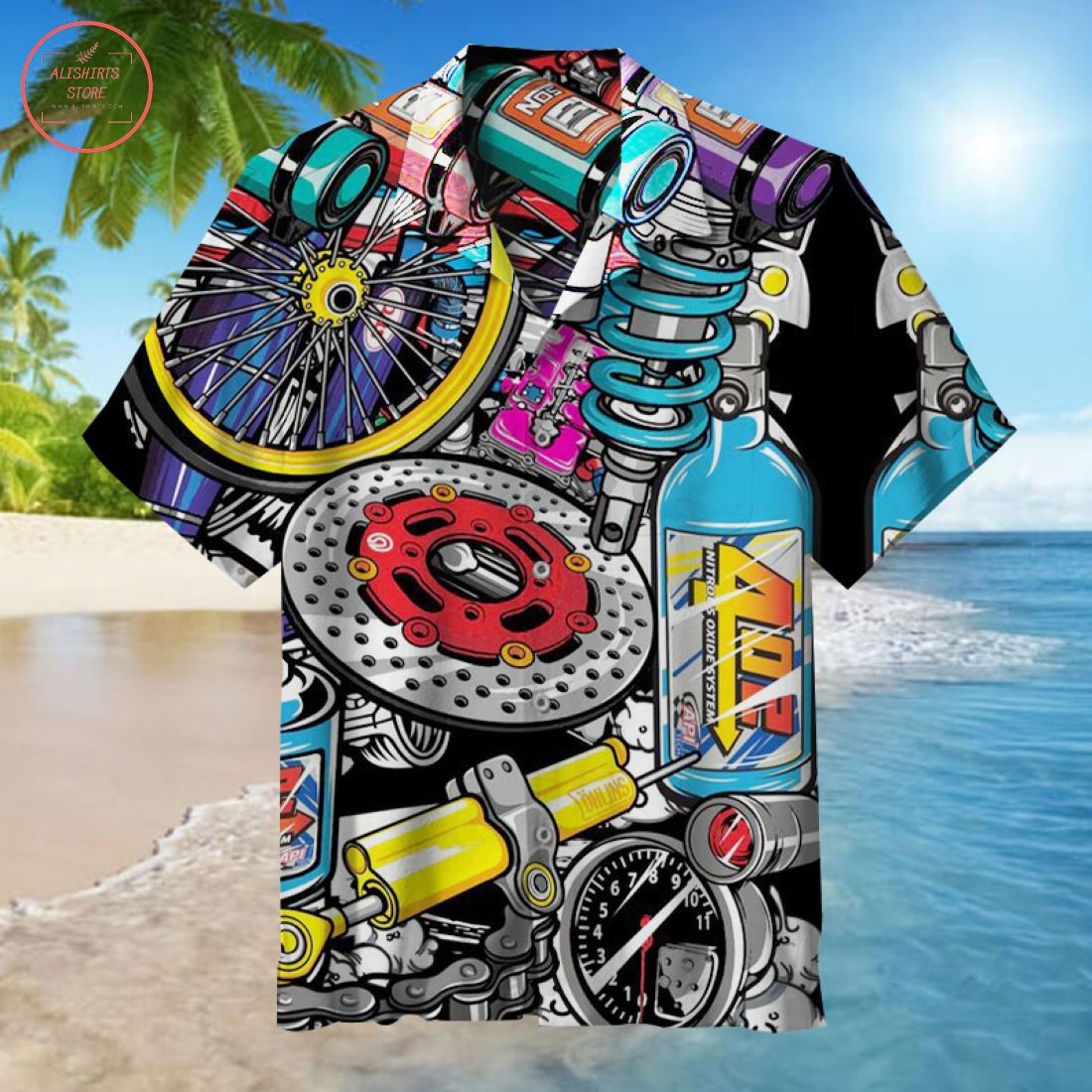 Auto Parts Hawaiian Shirts