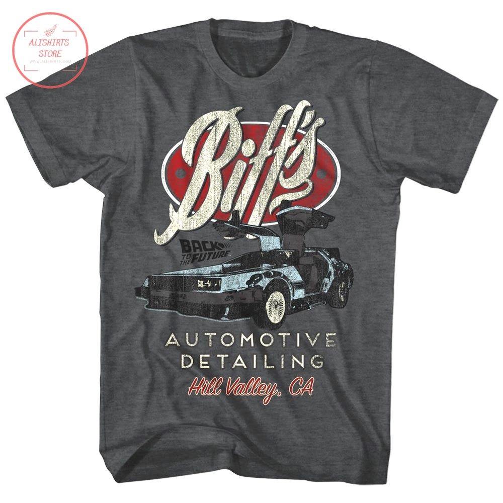 Back to The Future Biff’s Automotive Detailing Shirt