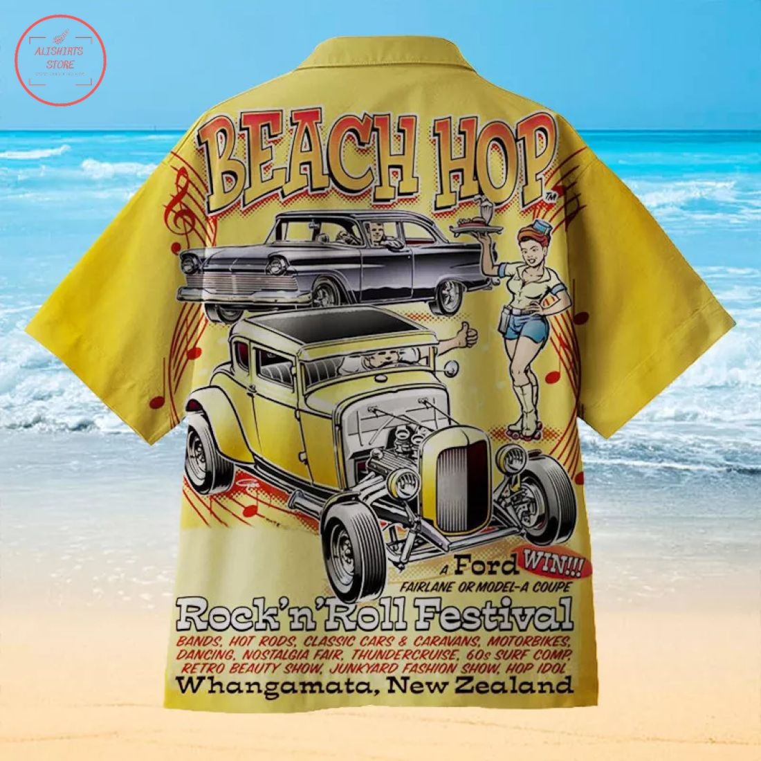 Beach Rock Festival Hawaiian Shirts