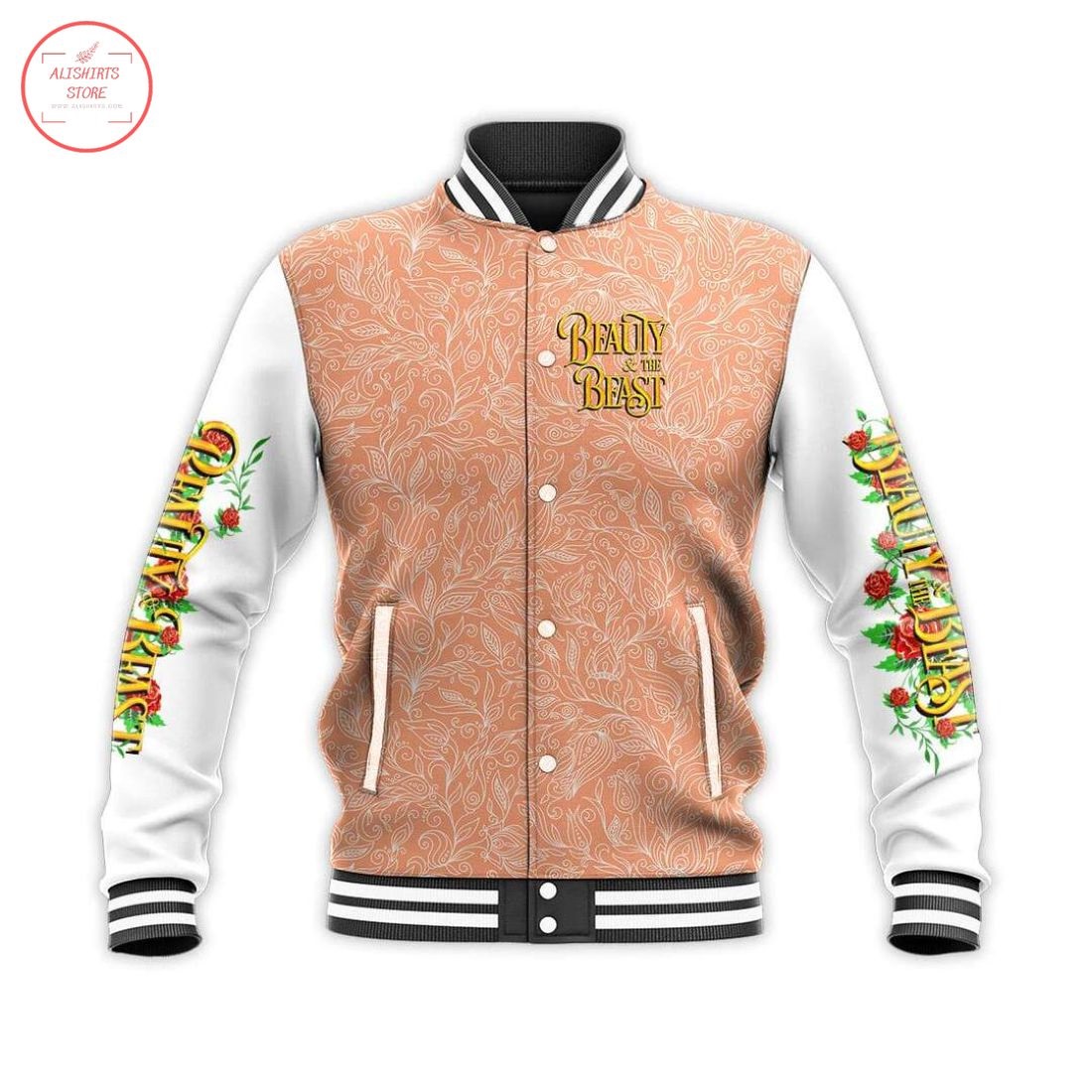Beauty and The Beast Letterman Jacket