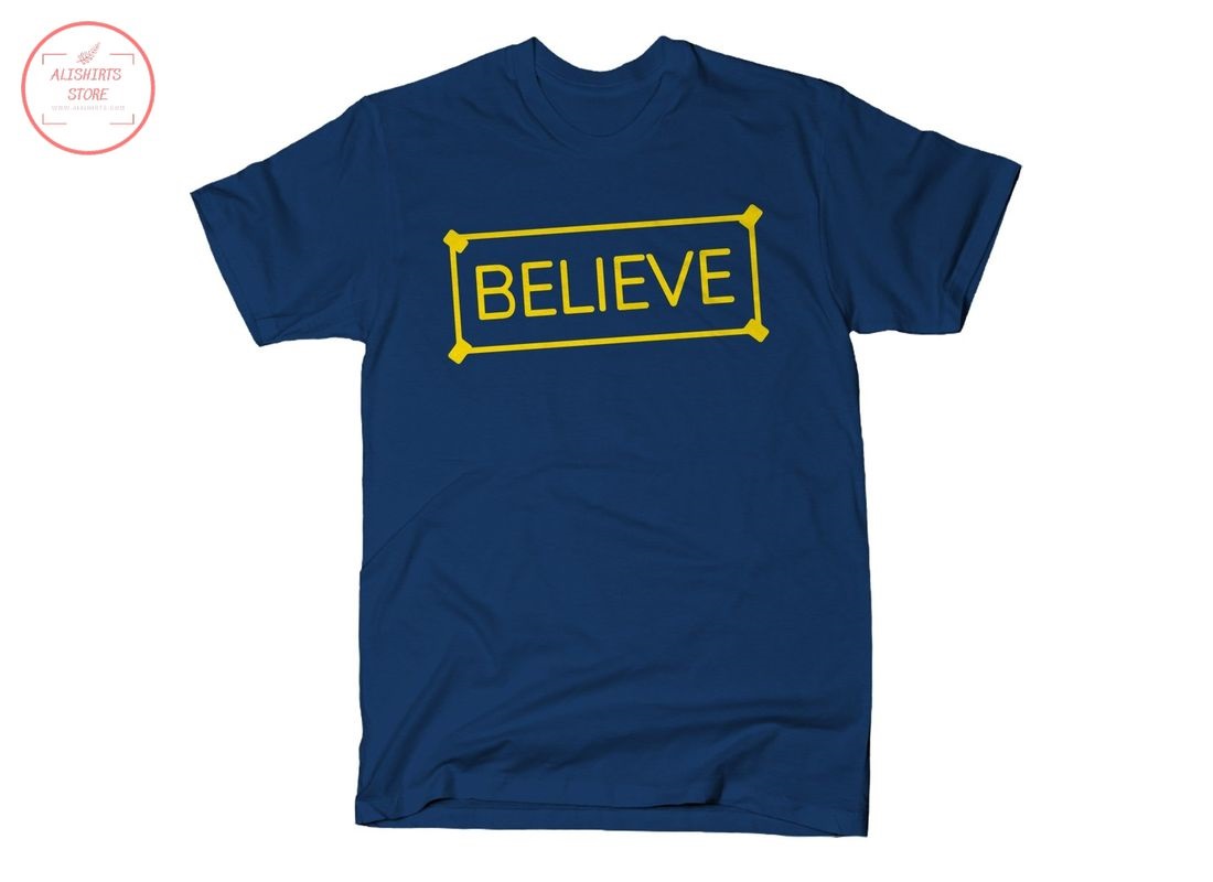 Believe Sign Basic Shirts