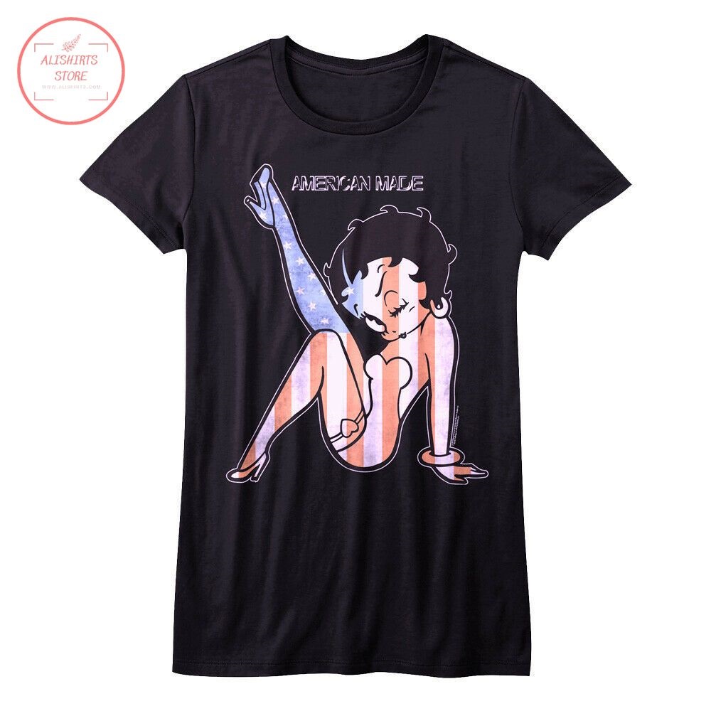 Betty Boop Gifts American Made Women T-Shirt