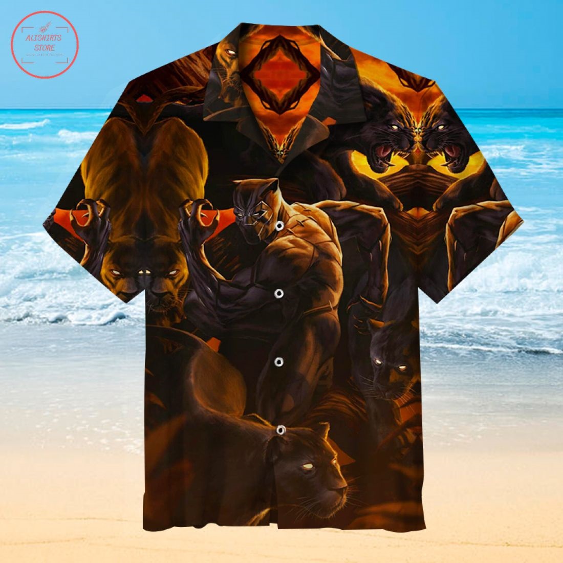 Black Panther Hawaiian Shirt