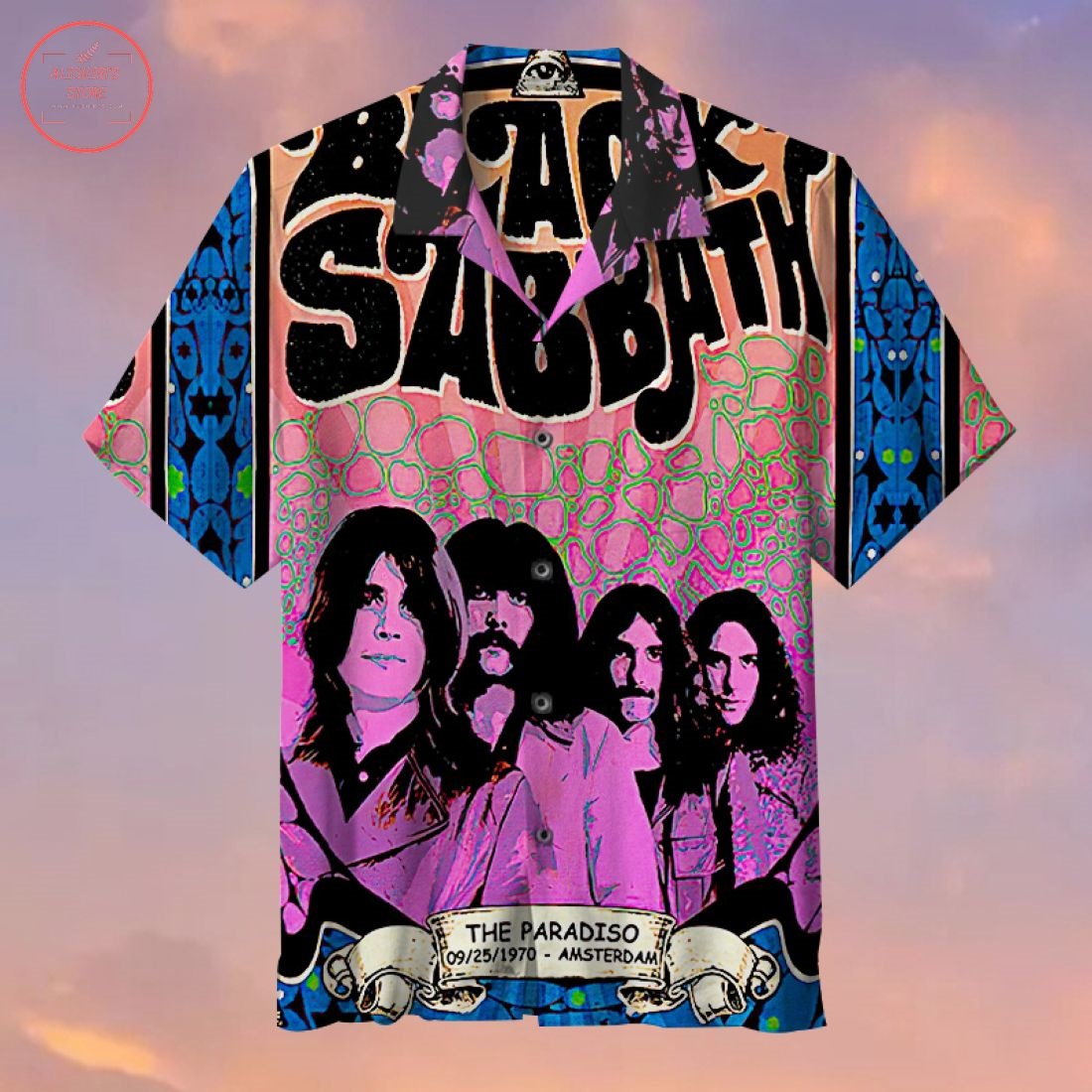 Black Sabbath Hawaiian Shirt