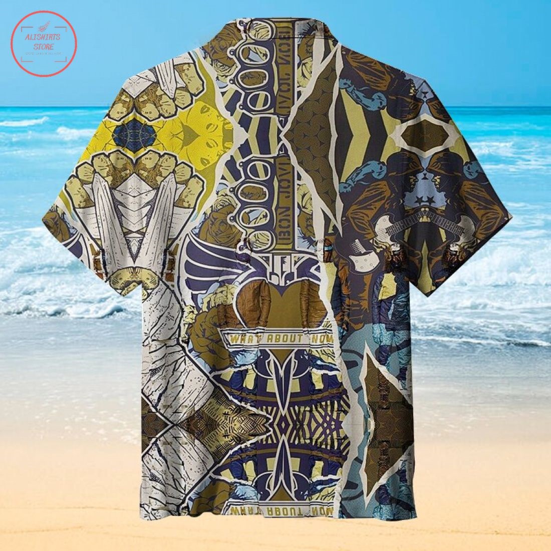 Bon Jovi Hawaiian shirt