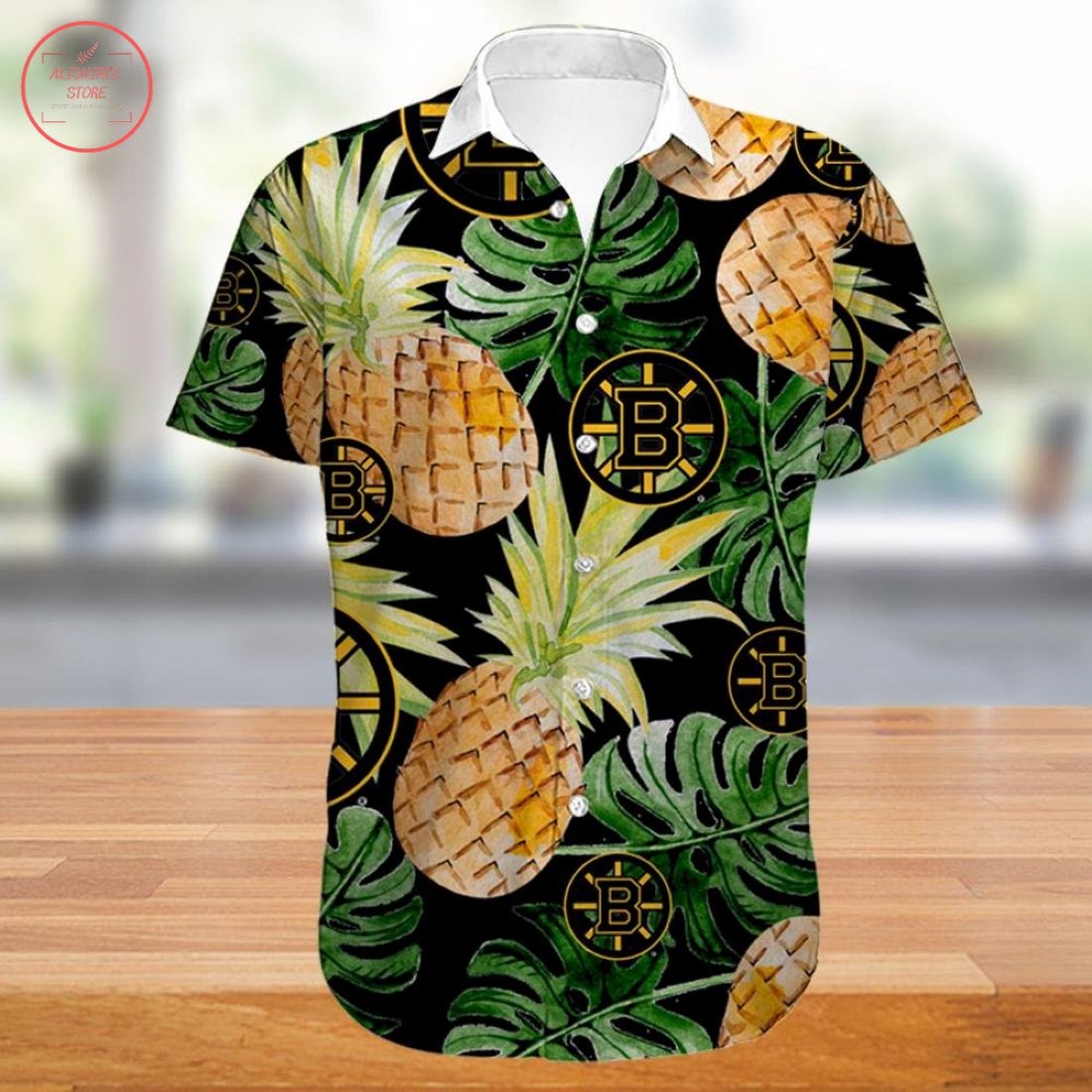 Boston Bruins Hawaiian Shirt