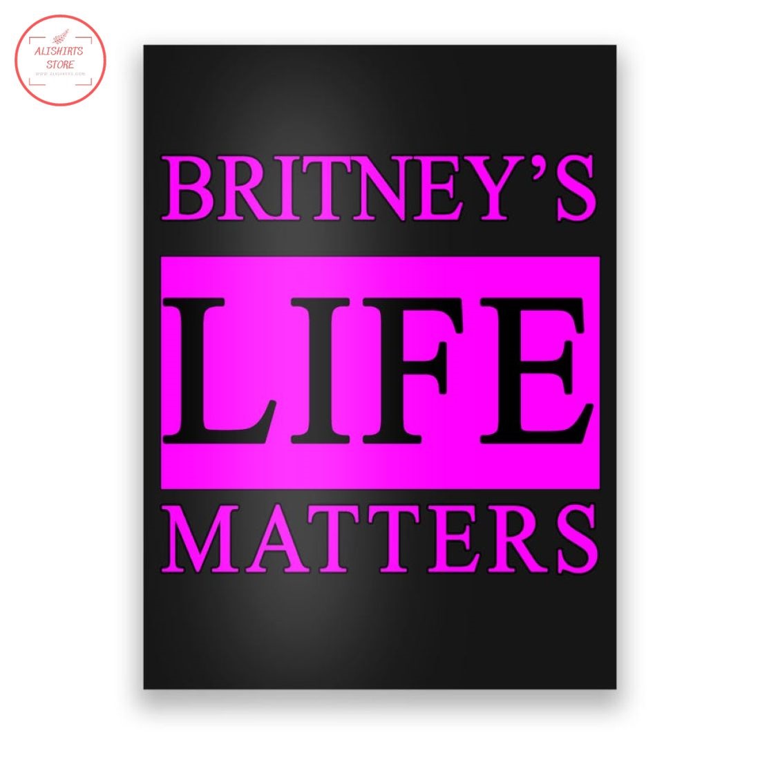 Britney's Life Matters BLM Free Britney Canvas
