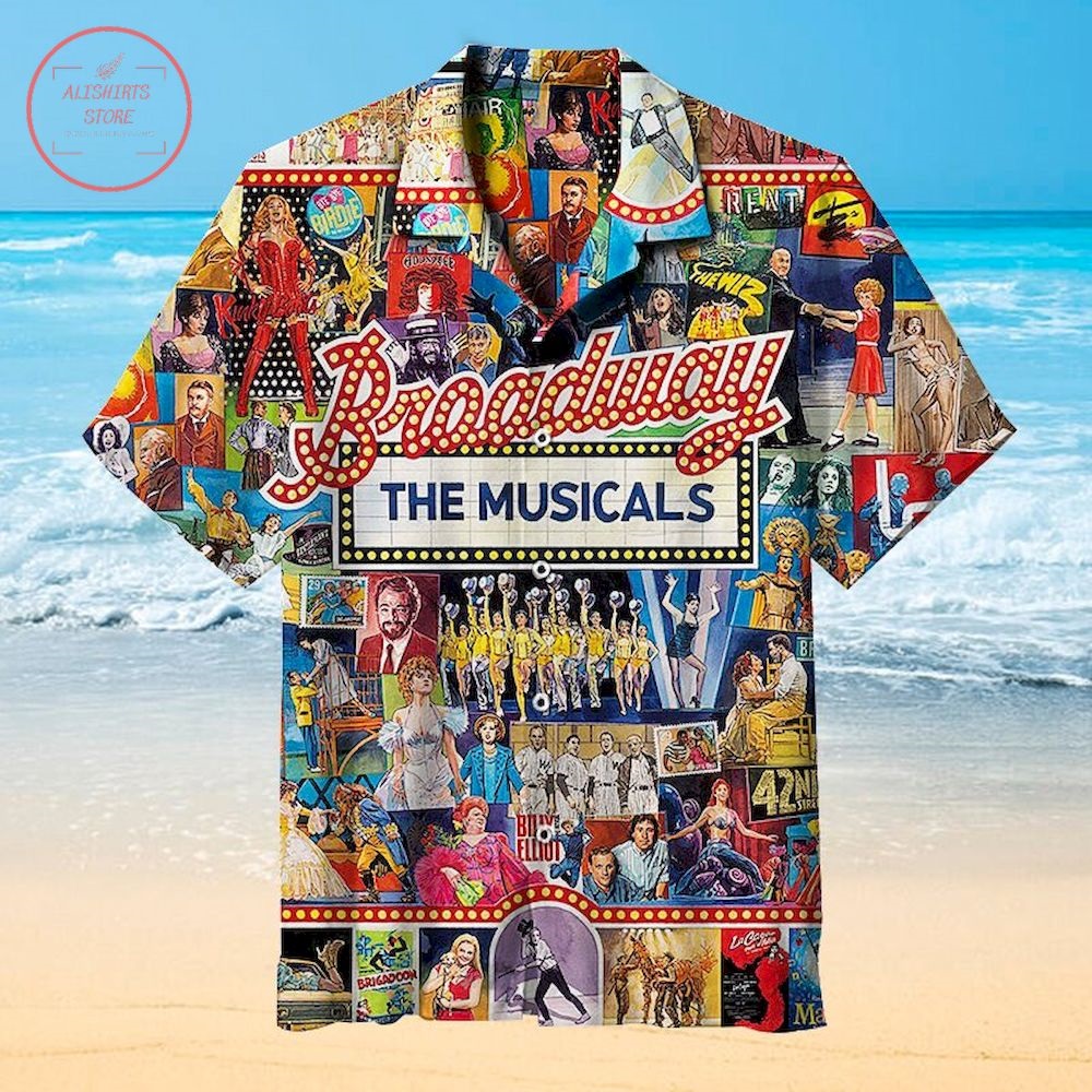Broadway the musicals Hawaiian Shirt