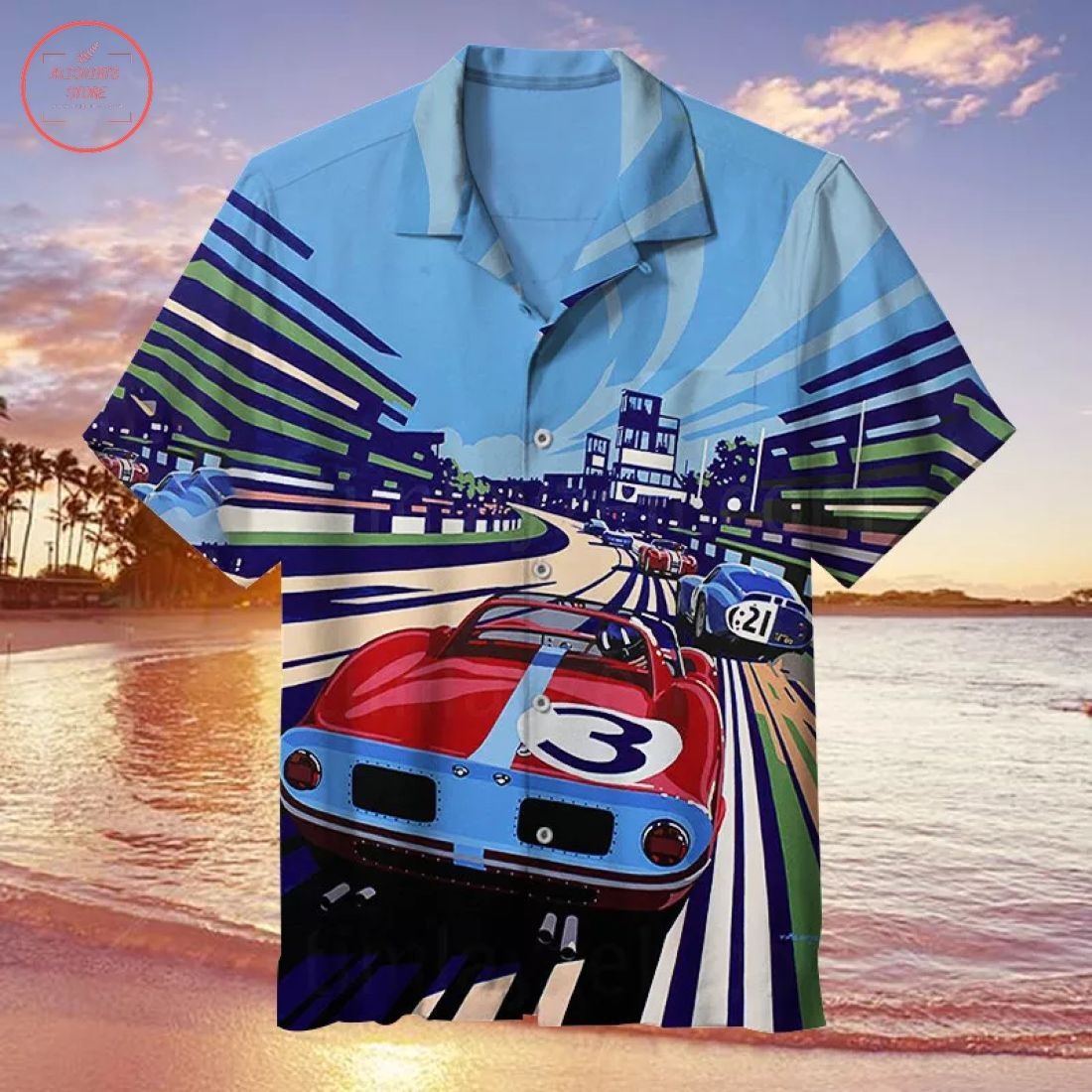 Car Art Hawaiian Shirt