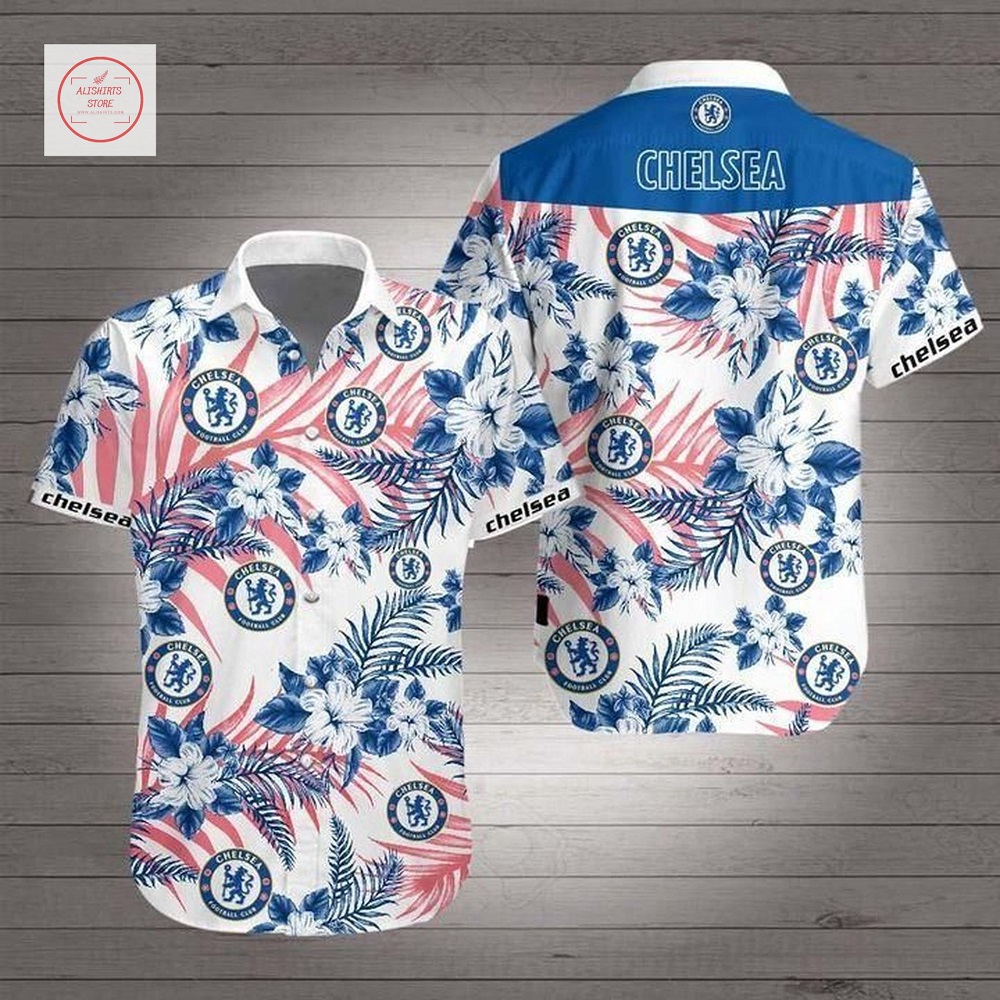 Chelsea FC Short Sleeve Hawaii Shirt