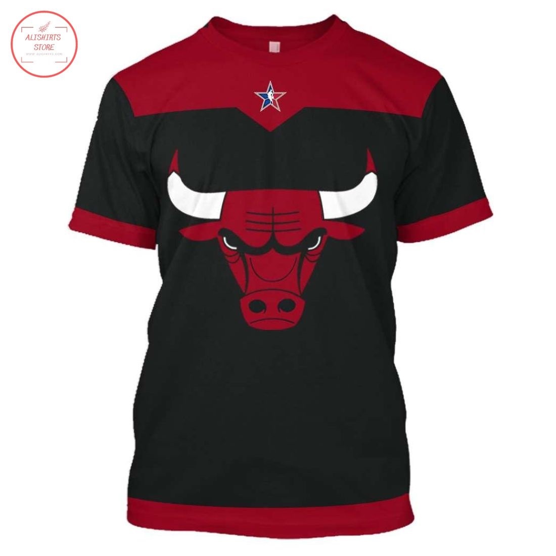 Chicago Bulls NBA Jerseys All Over 3D Print Shirt