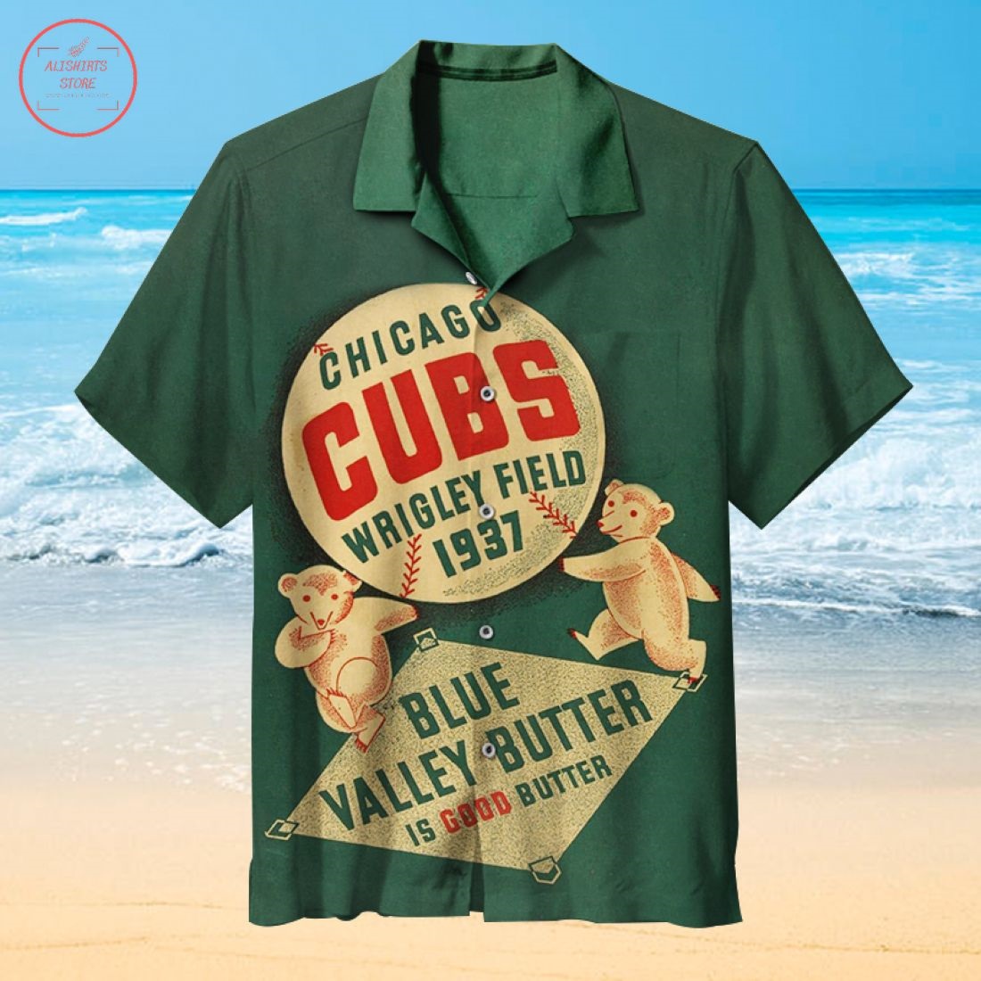 Chicago Cubs Hawaiian shirt