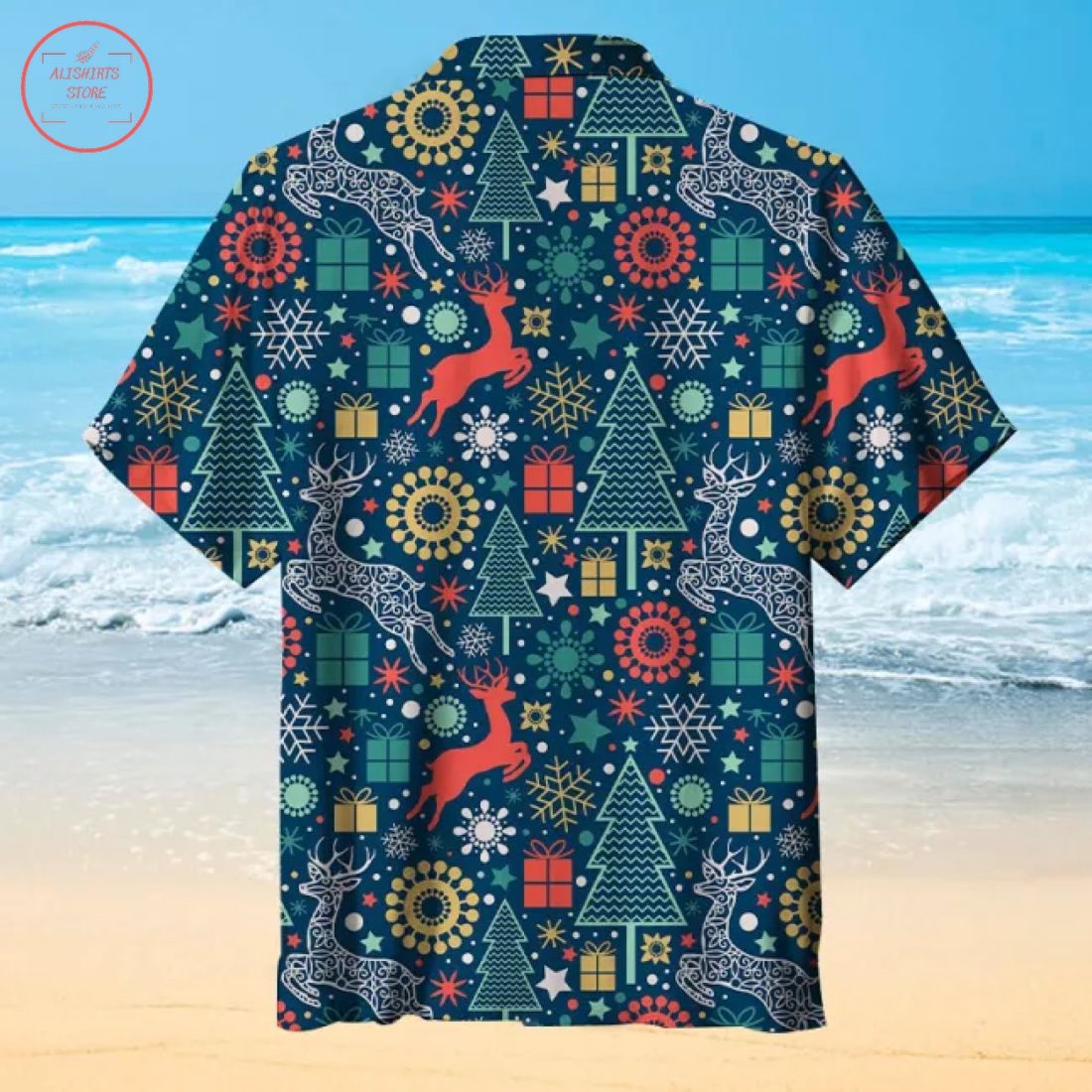 Christmas pattern Hawaiian Shirt