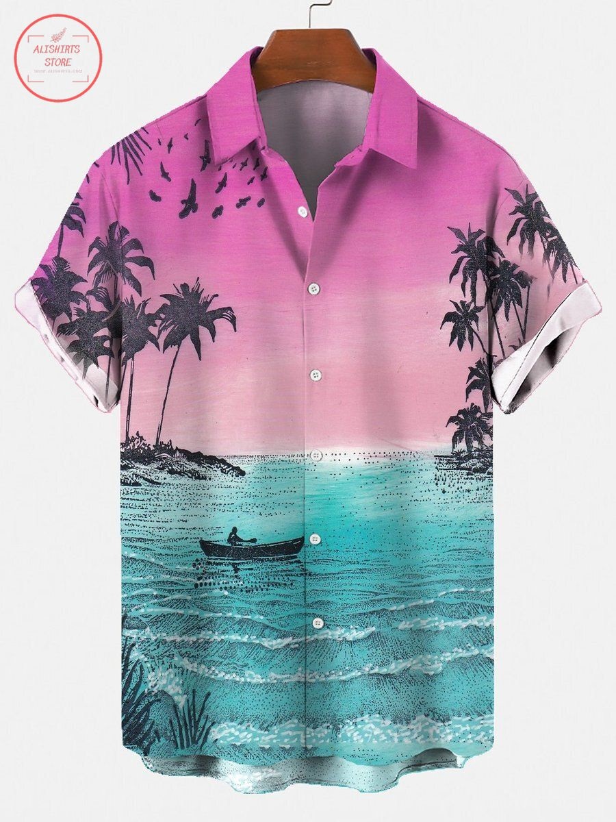 Coconut Tree Hawaiian Shirt