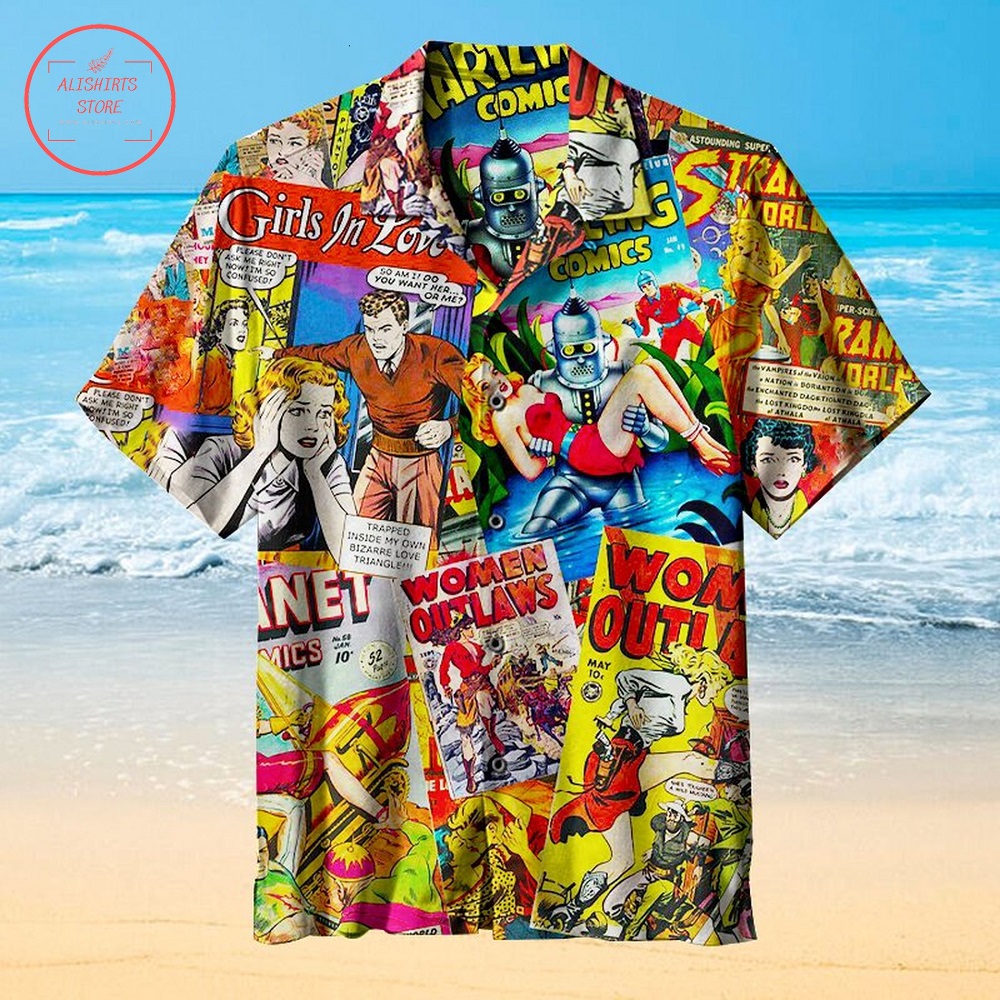 Comic Book Reviews Hawaiian Shirt