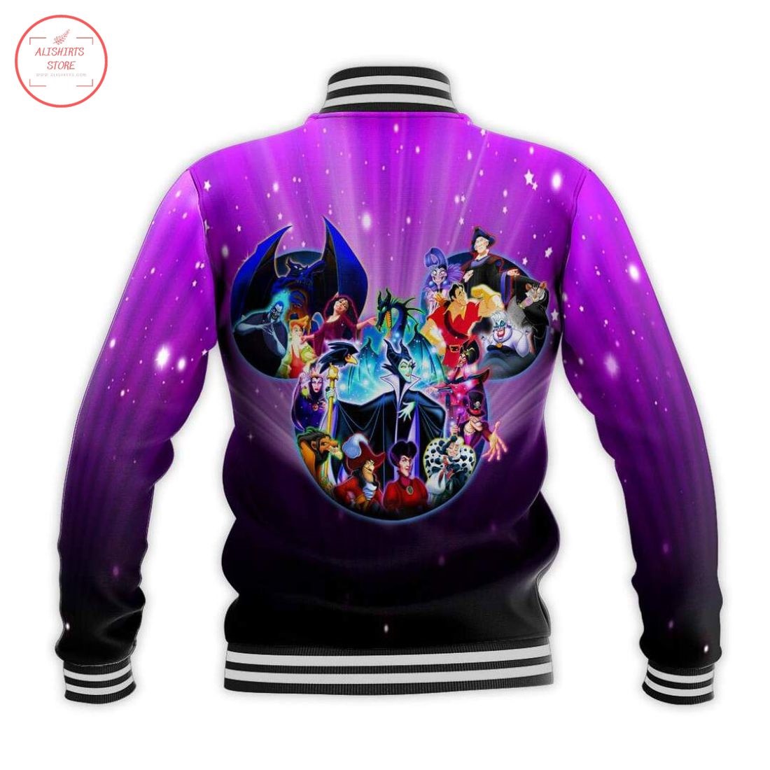 Disney Fantasia Villains Letterman Jacket