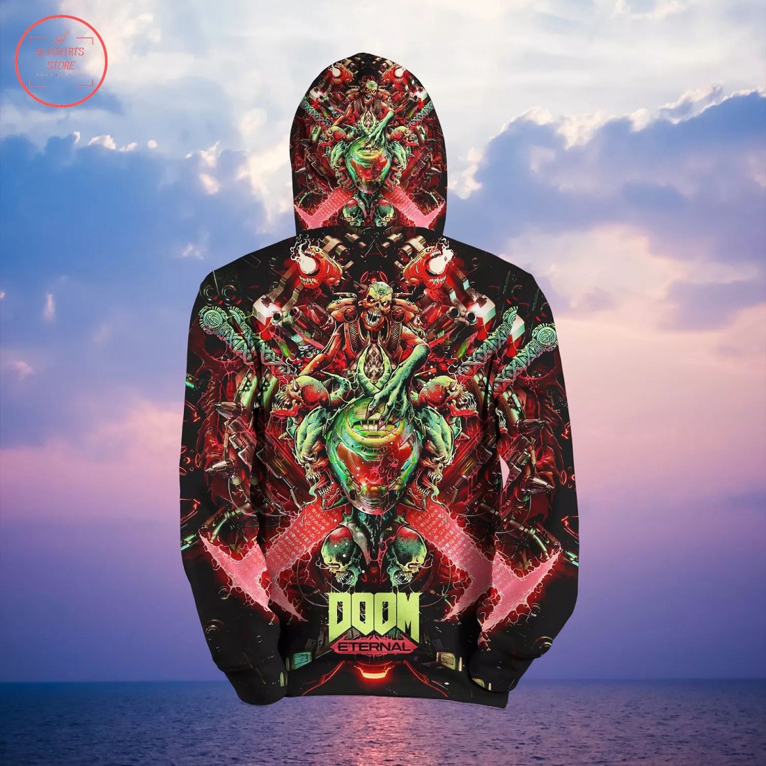 Doom Eternal 3D Hoodie