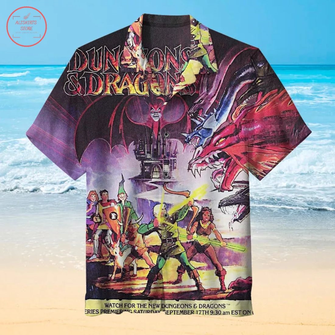 Dungeons and Dragons Hawaiian Shirt