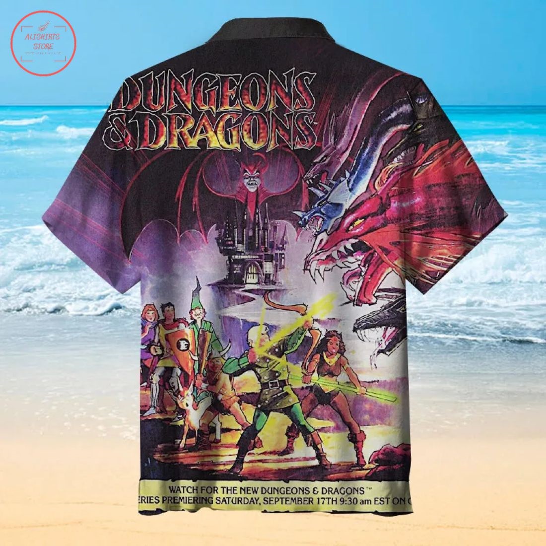 Dungeons and Dragons Hawaiian Shirt