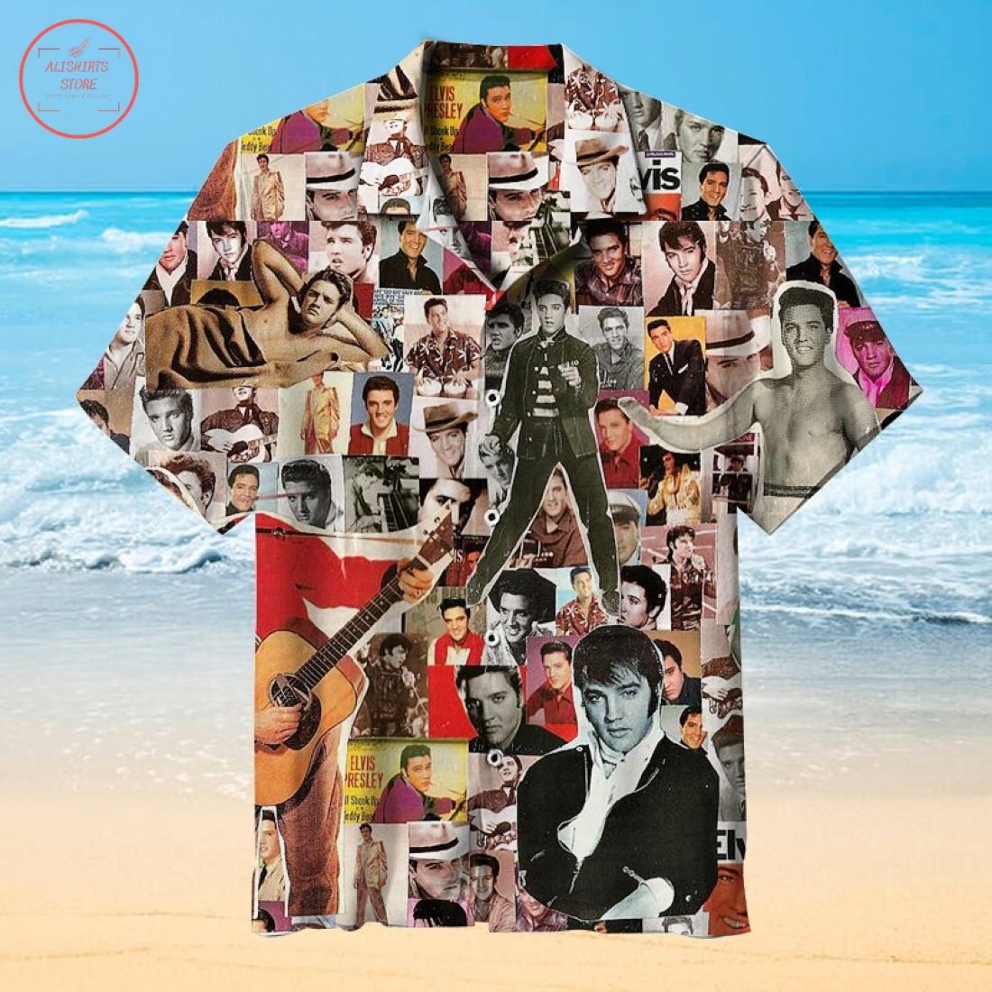 Elvis Presley Movie Poster Hawaiian shirt