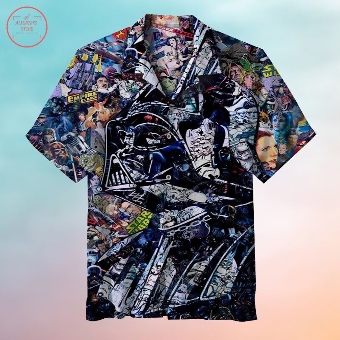 Falling into the dark side of the force Hawaiian shirt