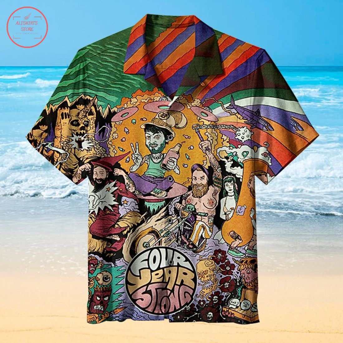 Four Year Strong Hawaiian Shirt