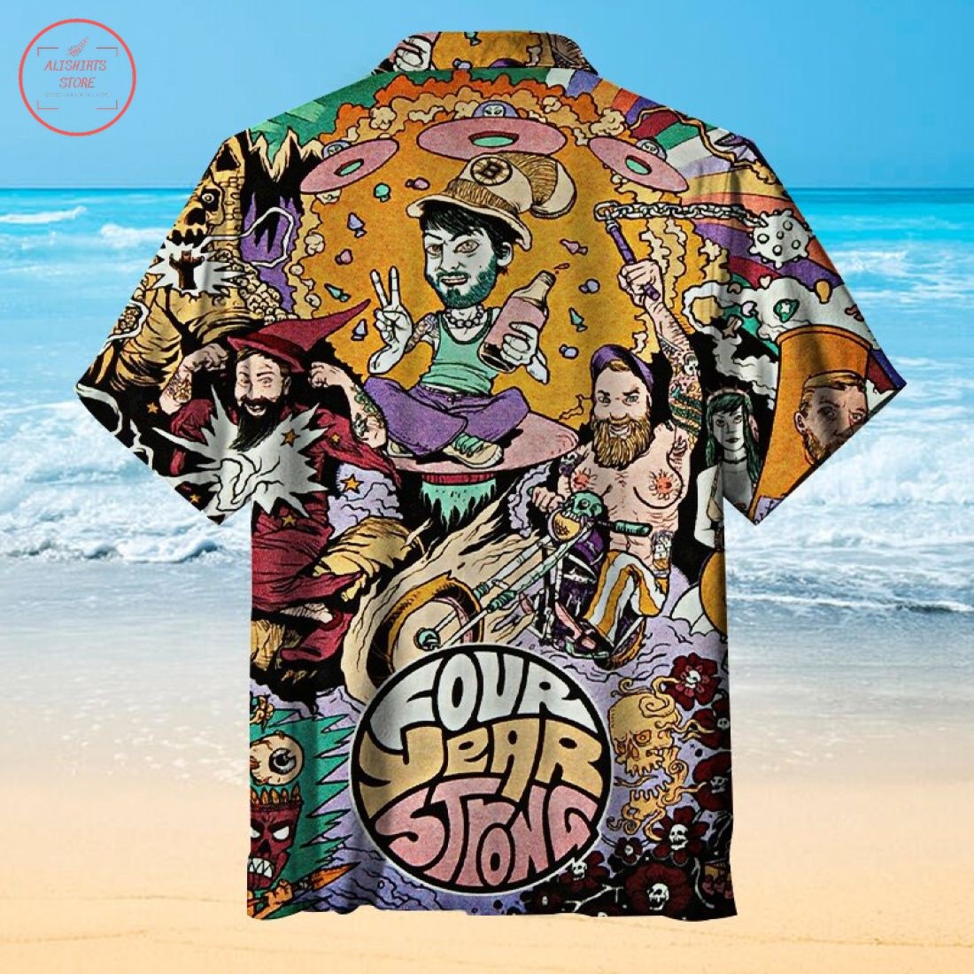 Four Year Strong Hawaiian Shirt